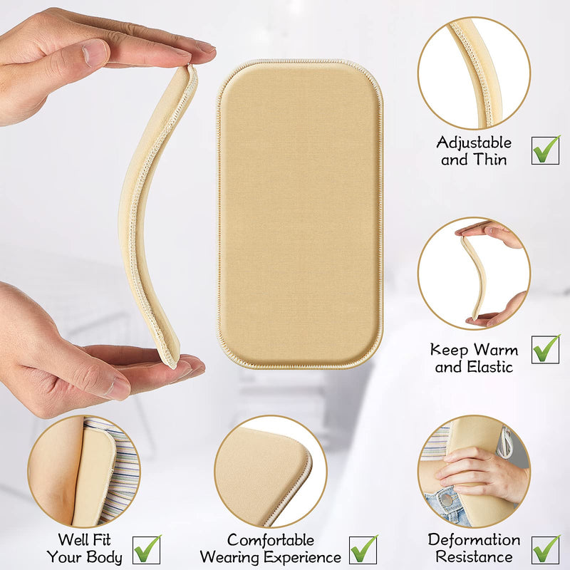 Nuanchu Lipo Foam Pads, Women Lipo Side Foam Lateral Protectors Flattening Boards for Liposuction Post Surgery Recovery, Abdominal Compression Board Preventing Skin Sagging 4