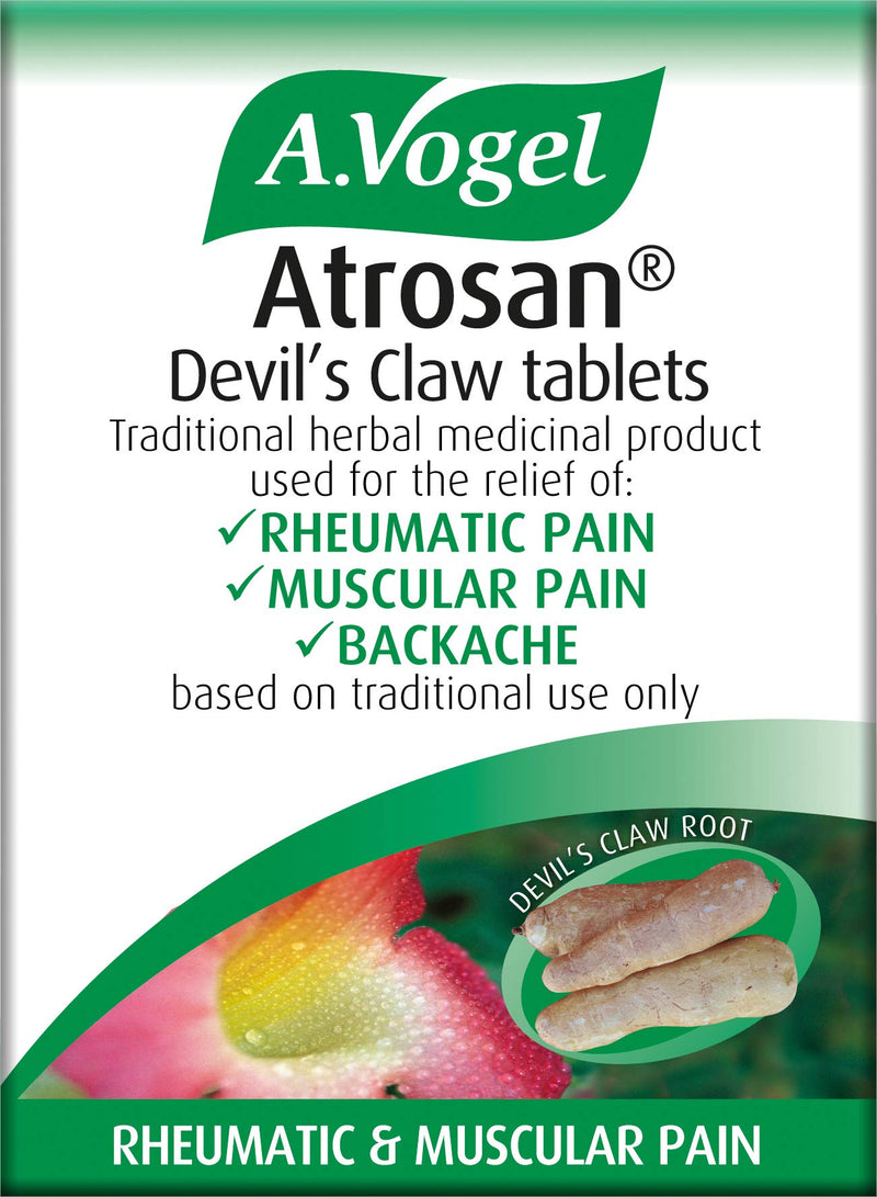 A.Vogel Atrosan Devil’s Claw Tablets | Back & Muscle Pain Relief | 30 Devil’s Claw Tablets 30 count (Pack of 1)