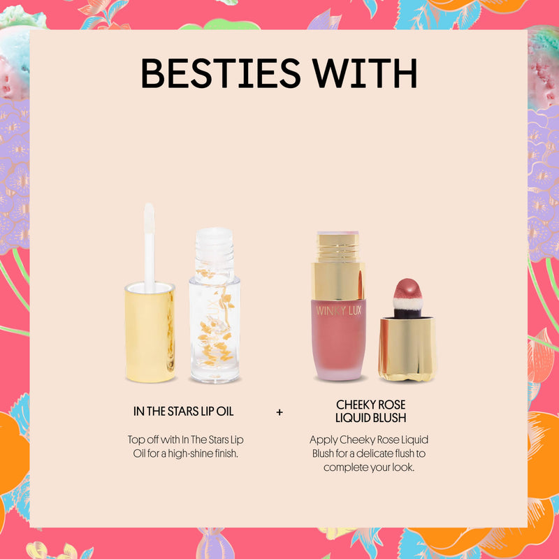 WINKY LUX Sorbet Tri-Color Tinted Lip Balm - Hydrating Pink Tint Sorbet - Light Pink