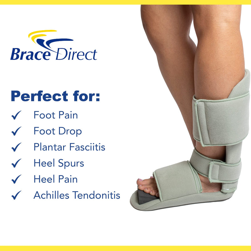 Brace Direct 90 Degree Night Splint + Plantar Fasciitis Air Strap S