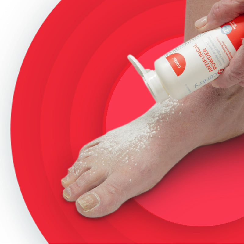 Antifungal Powder - 2% Miconazole Nitrate Treatment for Athlete’s Foot, Jock Itch & Ringworm, Talc-Free Moisture Control, Relieves Itching, Burning & Chafing - Pack of 3 (2.5 oz Each)