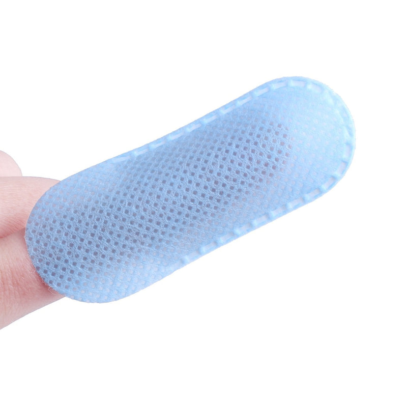 [Australia] - Mint Flavor Finger Teeth Wipes Disposable Brush Ups,Pack of 100,Dark Blue 