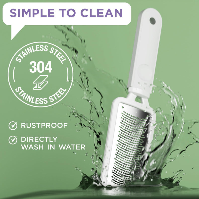 [Australia] - Lee Beauty Professional Callus Remover for Feet-Rasp Foot File Scrubber for Dead Skin Remover for Cracked Heels & Dry Skin-Sturdy Scraper Tool, Easy to Use & Clean-Pedicure Supplies for Smooth foot 
