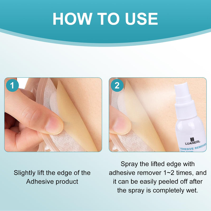[Australia] - Adhesive Remover for Skin Spray Bandage & Surface & ostomy Supplies No Sting-Sensitive Skin-All Natural,30 ml Bottle 1.0 