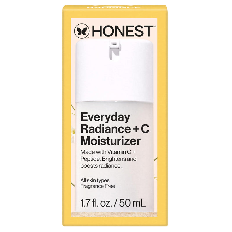 Honest Beauty Everyday Radiance Vitamin C Moisturizer, 1.7 fl oz Radiance Moisturizer