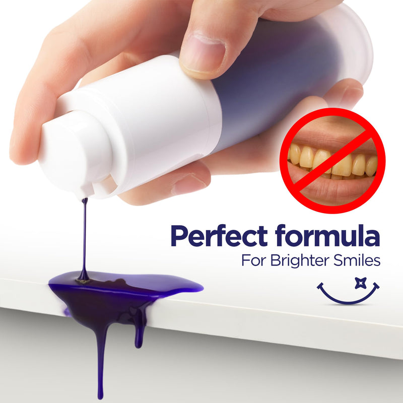 [Australia] - Purple Toothpaste, Teeth Stain Concealer, Teeth Whitening Booster for Yellow & Sensitive Teeth, Purple Luxe Toothpaste for Adults 