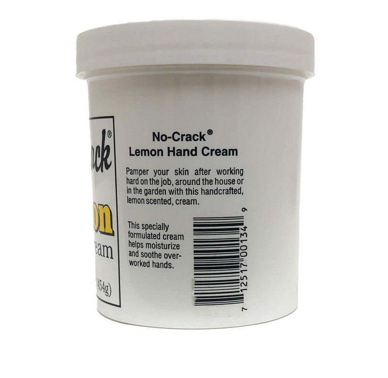 [Australia] - Liphontcta No-Crack Lemon Hand Cream, 16 ounce Jar 