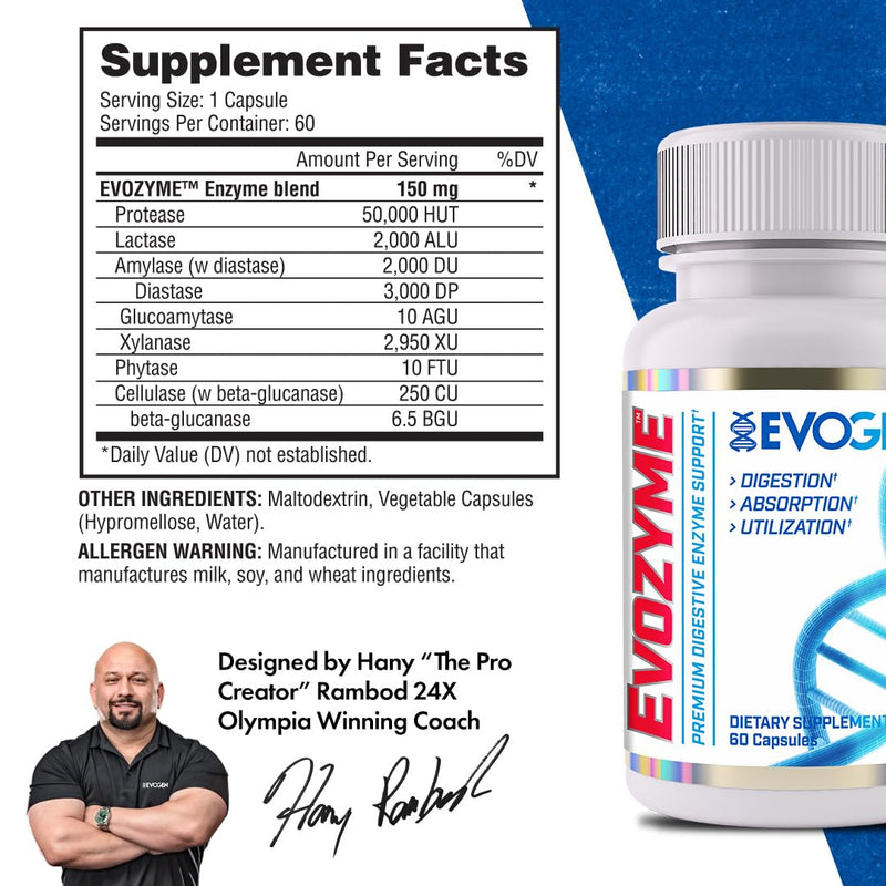 [Australia] - Evozyme - 60 caps 