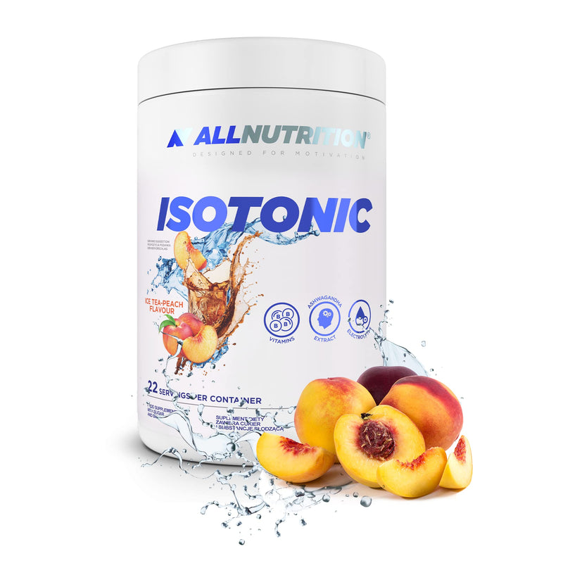 [Australia] - ALLNUTRITION Isotonic drink concentrate in powder form - increasing endurance and recovery after training - hydrates electrolyte replenishment with glucose 700 g iced tea peach 700 g (pack of 1) 