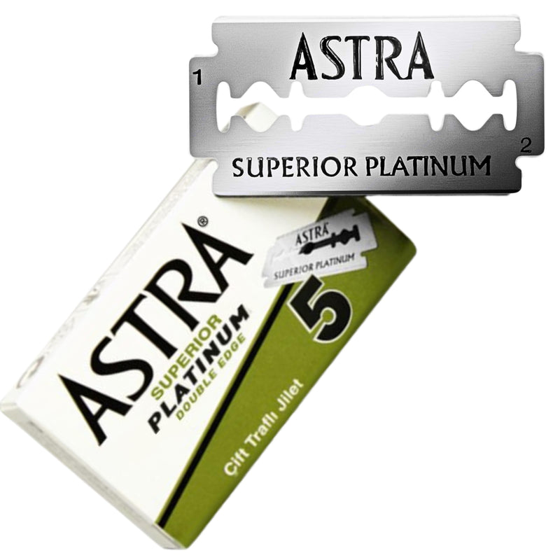 [Australia] - THE GOODFELLAS' SMILE Astra razor blades with hemostatic swabs, 100 pieces 