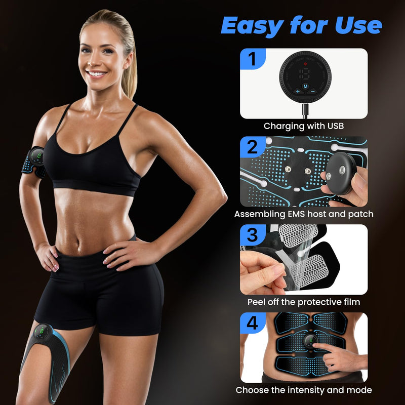 [Australia] - Muscle Stimulator for arms, Abdomen, Thighs and Buttocks - Body Control System 