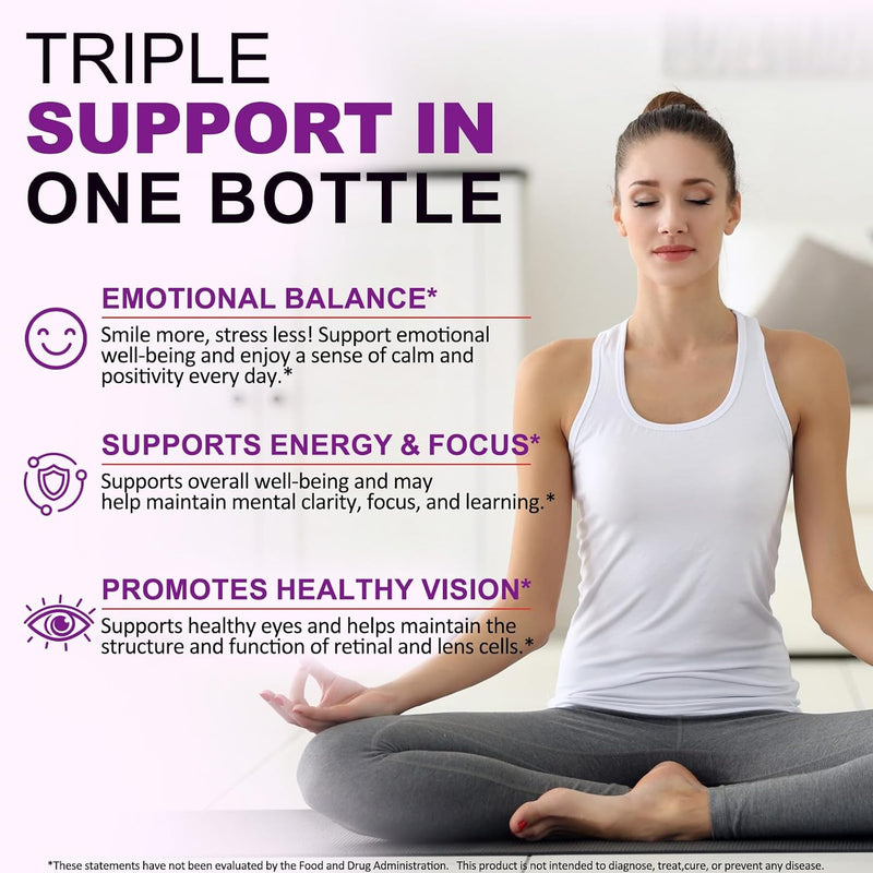 100% Pure Saffron Extract - Supports Weight and Appetite Health, Mood, Focus, Memory, Digestion, Eye, Skin and Brain Health. NSF Certified Saffron Supplements for Women and Men, 45-Day Supply.