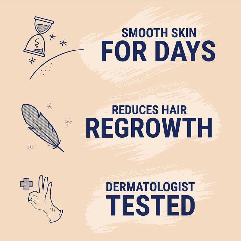 Nair Hair Remover Face Cream, 2 Oz, Pack of 3 2 Ounce (Pack of 3)