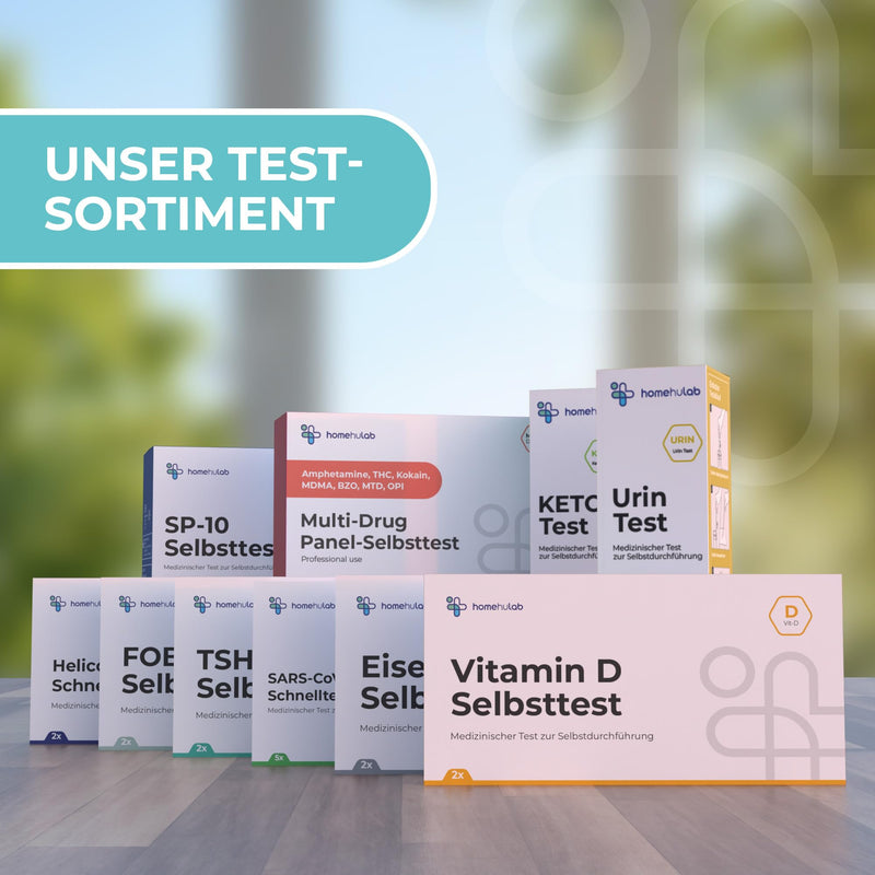 [Australia] - Homehulab 2x iron value self-test double iron deficiency test for at home to determine an iron deficiency for symptoms such as headaches, fatigue or hair loss - result in 5 minutes 