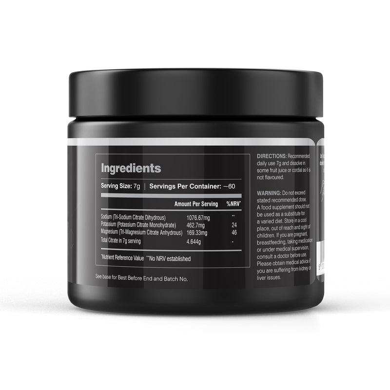 Cytravo - Blended Citrate Powders (Sodium, Potassium, Magnesium)