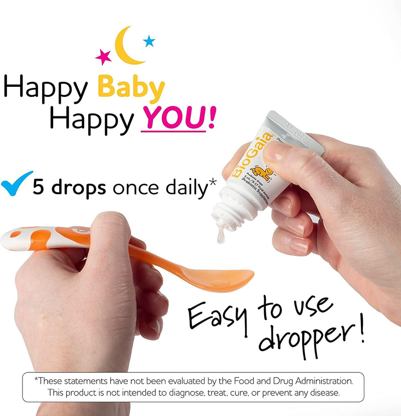 [Australia] - BioGaia Protectis Probiotic drops for baby (children) colic 5ml Safe & Effective - Pack 2 x 5 ml by Pediact 