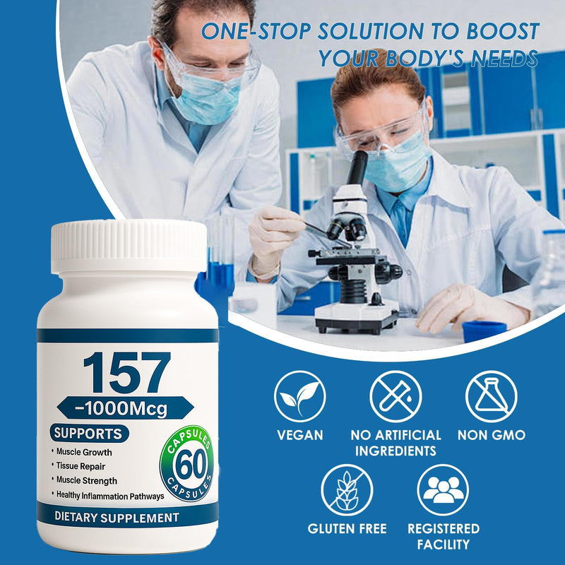 [Australia] - 157Capsules, 2 Bottles Non-GMO, Gluten Free, 1000mg 