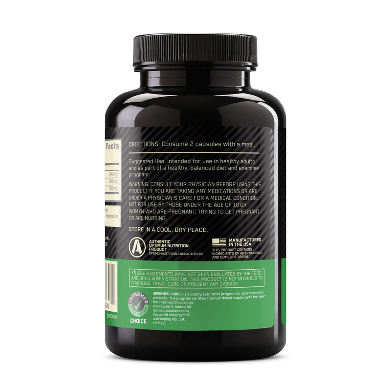 [Australia] - Optimum Nutrition Instantized BCAA Capsules, Keto Friendly Branched Chain Essential Amino Acids, 1000mg, 60 Count Unflavored 60 Count (Pack of 1) 