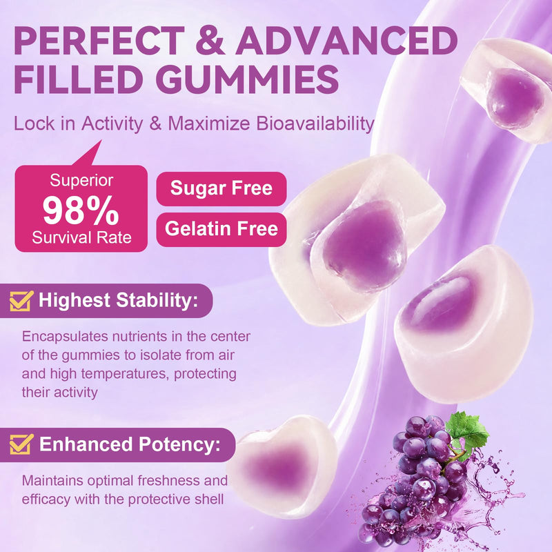 Totaria Sugar Free Calcium Magnesium Zinc Gummies for Women Men, 19-in-1 Ultimate Absorption Calcium 1200 mg Supplements with Vitamin D3 K2, Boron, B12, Ashwagandha, for Bone, Teeth, Calm, Vegan Grape 60 Count (Pack of 1)