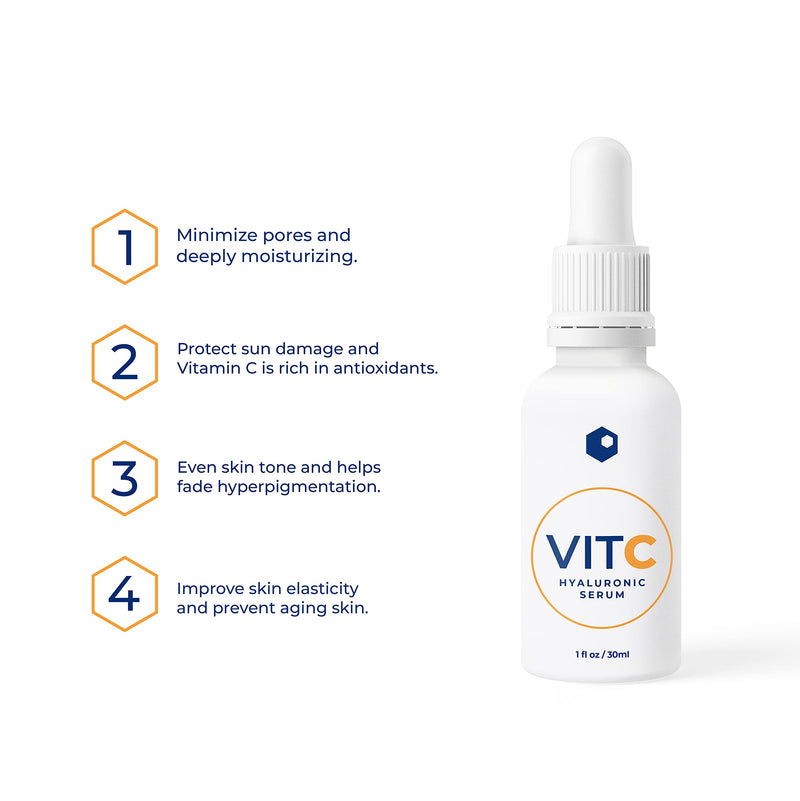 VIT C Hyaluronic Serum - Vitamin C & Hyaluronic Acid