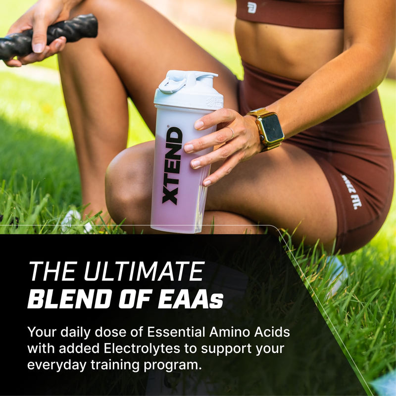 Scivation XTEND EAA Amino Acids Powder | Summer Fruits | 40 Servings for Hydration and Fitness Performance | 9 Essential Amino Acids + Added Electrolytes Recovery Powder to Hydrate, Repair, Recover