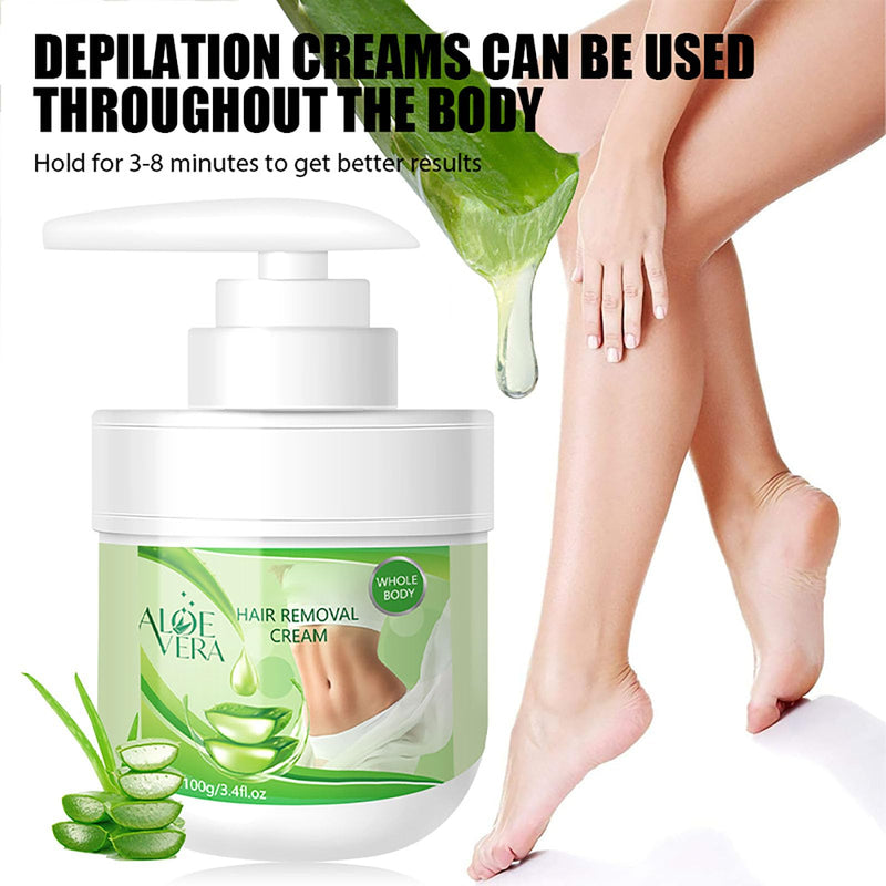 [Australia] - Facial Depilatory and Hair Removal Cream for Women, Aloe Vera Facial Hair Removal Cream for Upper Lip and Chin for Face Hair Remover for Body Sensitive Skin Gentle and Non-Irritating (2PCS) 