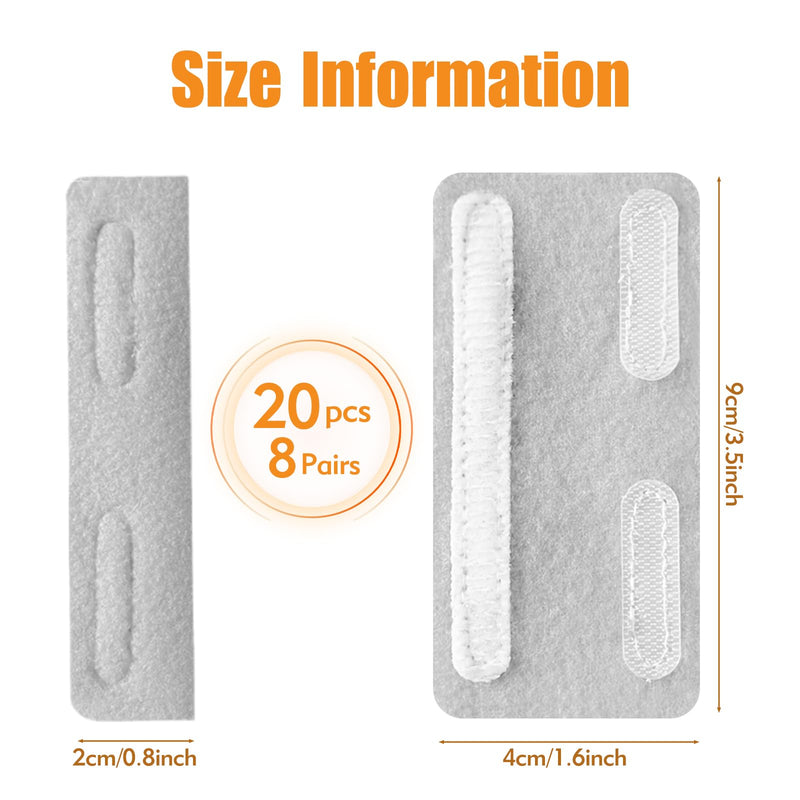 [Australia] - Nasal Cannula Ear Cushions 20Pcs Soft Oxygen Tubing Protectors for Ear Pain Relief Hypoallergenic & Breathable Wool Fits All Standard Cannulas (Grey) 