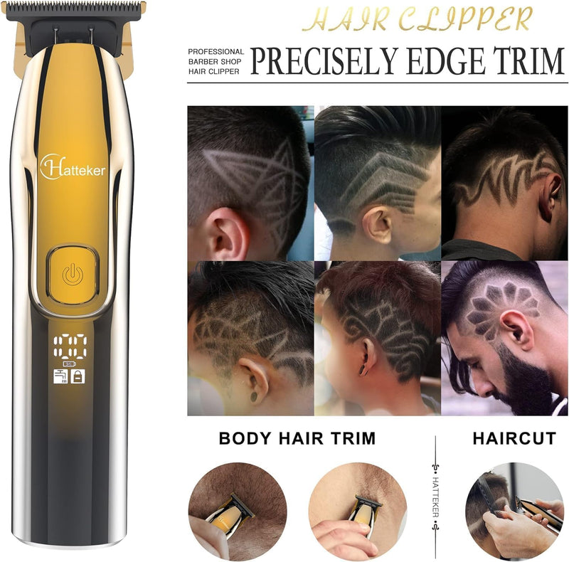 [Australia] - Hatteker Foil Shaver Bald Head Shaver Electric Shaver Razor for Men Precision Trimmer Beard Clipper Triple Blades Waterproof Cordless 
