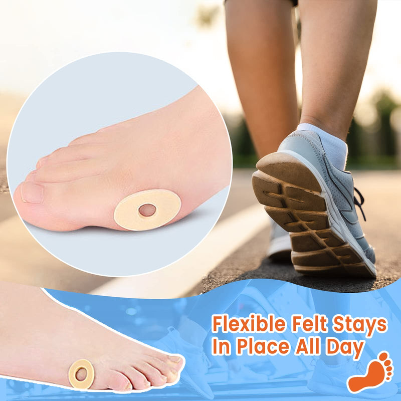 [Australia] - 60 Pieces Corn Cushions, Soft Latex Foam Self Adhesive Callus Pads Corn Pad Anti Friction Reduce Foot and Heel Pain, 4 Models (60 Pieces) 
