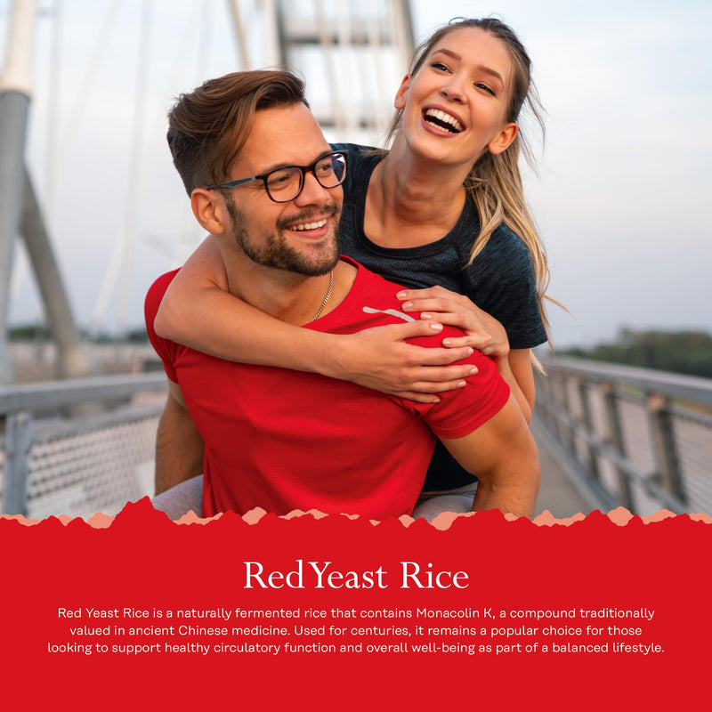Solaray Red Yeast Rice 600mg - 90 Vegan Capsules - High Strength Herbal Supplement from Monascus Purpureus with Monacolin K - Lab Verified, GMO & Gluten Free