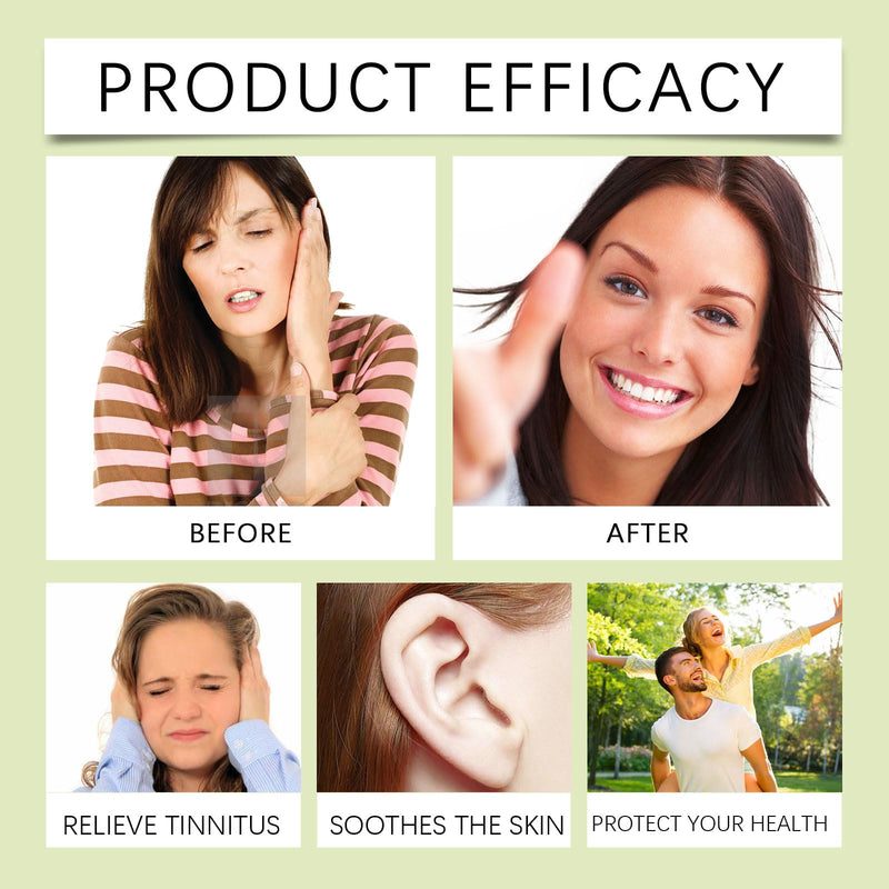 [Australia] - Tinnitus Relief for Ringing Ears - Ear Drops to Reduce Noise, Soothe Clogged Ears and Promote Clear Hearing, Plant-Based FormulaÔºà60ML/2FL.OZÔºâ 