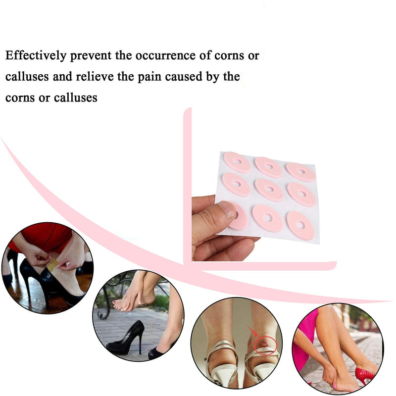 [Australia] - Corn Cushions Corn Pads Shoes Sticker-Waterproof Anti-wear for Corn Callous and Feet Sore 72Pieces 