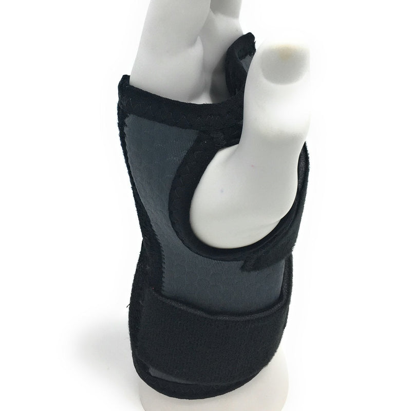 Champion Wrist Splint, Universal Fit, Maximum Support, Airmesh Fabric, Black, Large (Left Hand)