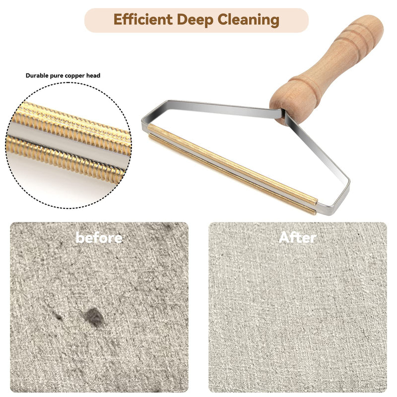 [Australia] - Pet Hair Remover - 4 Pack Dog Cat Hair Remover for Couch Furnitures, Reusable Lint Remover Shaver Portable Carpet Rake Scraper Brush for Blanket,Clothing, Pet Towers, Car Upholstery Blue 