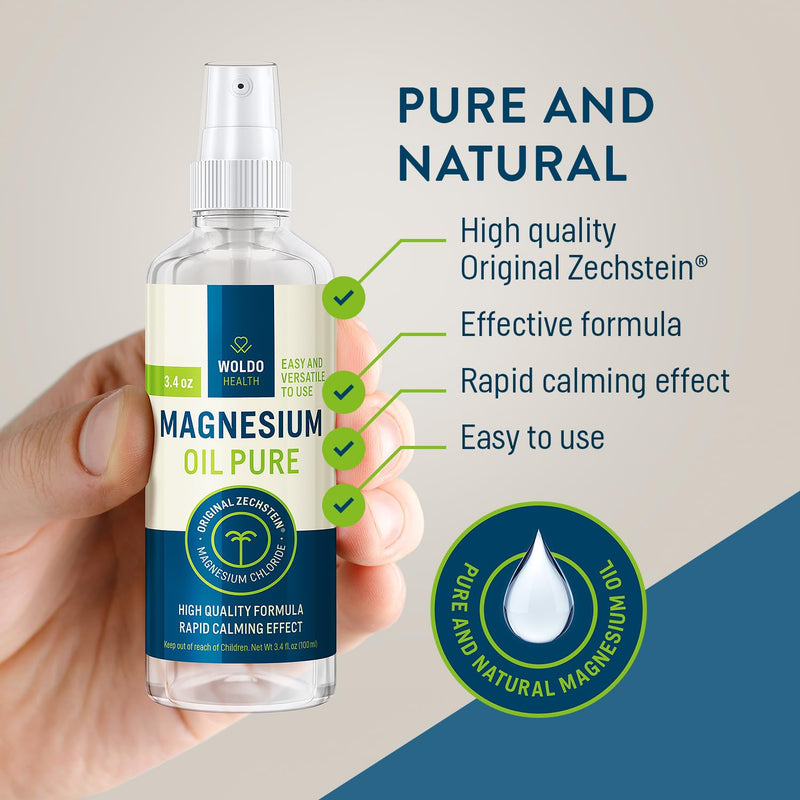 [Australia] - Magnesium oil spray Zechstein chloride 100ml - pure, natural and with the highest concentration 