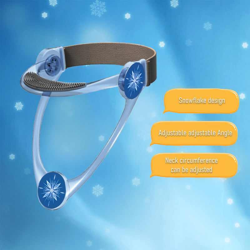 360° Adjustable Neck Collar - Neck Support with Neck Stretcher | Cervical Collar Made of Plastic for Correcting Forward Head Posture and Relieving Neck Pain White Folding