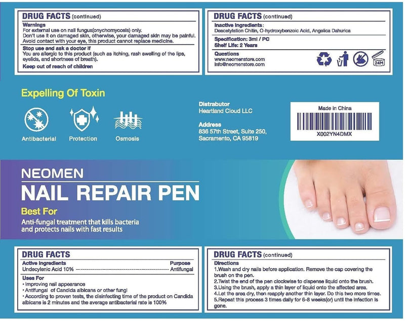 [Australia] - Nail Fungus Treatment Pen, Nail Fungus Treatment for Toenail Pen, Fungal Nail Repair Pen-4 pcs 0.13 Fl Oz (Pack of 4) 