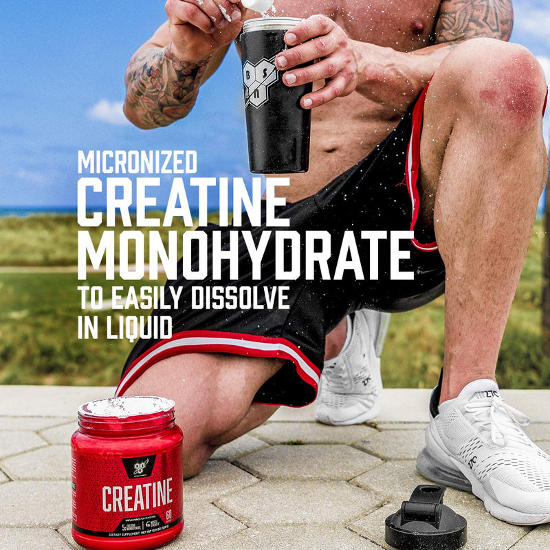 [Australia] - BSN Micronized Creatine Monohydrate Powder, Unflavored, 2 Months Supply-60 Servings, 10.9 ounce 