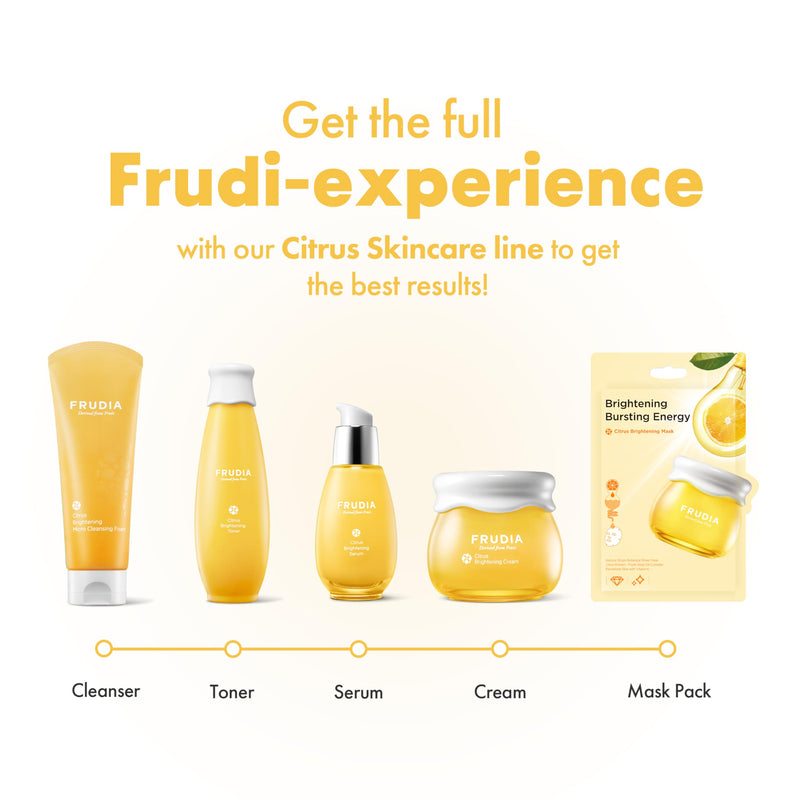 FRUDIA Citrus Brightening Micro Facial Cleanser (4.9 oz) – Vitamin C Korean Facial Cleanser w/Tangerine Extract & Mela-Zero | Brightening Korean Face Wash for Radiant Skin
