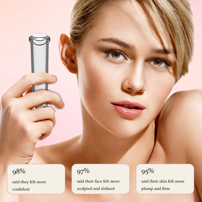 [Australia] - Electric Facial Cupping Therapy Set, 3-in-1 Cupping, Gua Sha & Massage Tool, 3 Cup Sizes for Face, Neck & Eyes, Anti-Wrinkle, Cellulite Reduction with 2 mode 9 Suction Levels 5 frequencies Facial Tool 