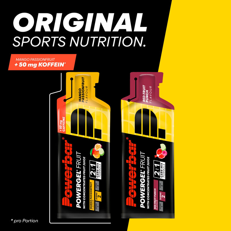[Australia] - PowerBar - PowerGel Fruit - Red Fruit - 24x41g - High Carb Energy Gel - C2MAX - Sodium 984 g (pack of 1) 