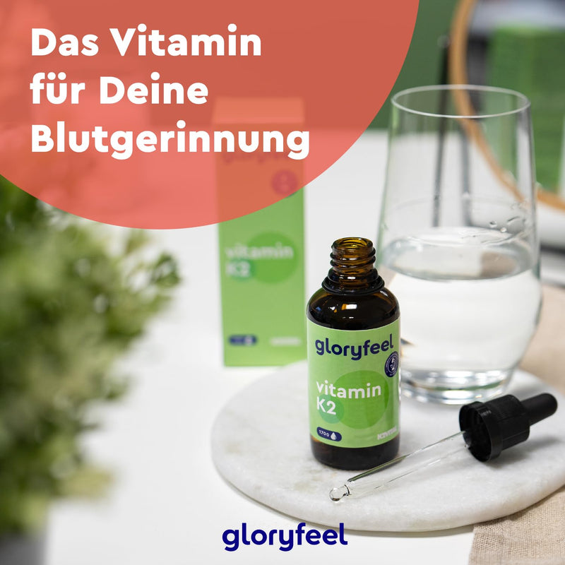 [Australia] - Vitamin K2 drops - 200µg (50ml) MK7 K2VITAL® - All-Trans content 99.7+% - Vegan, laboratory tested, made in Germany without additives 