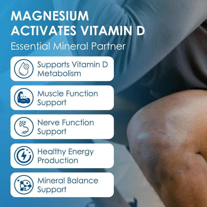 NATURE TARGET Vitamin D3 K2 with Calcium & Magnesium, 120 Servings | 6-in-1 Max Strength Complex, 5000 IU Vitamin D3 and 120 mcg K2, for Bone, Heart, and Immune Support, Gluten Free 120 Count (Pack of 1)