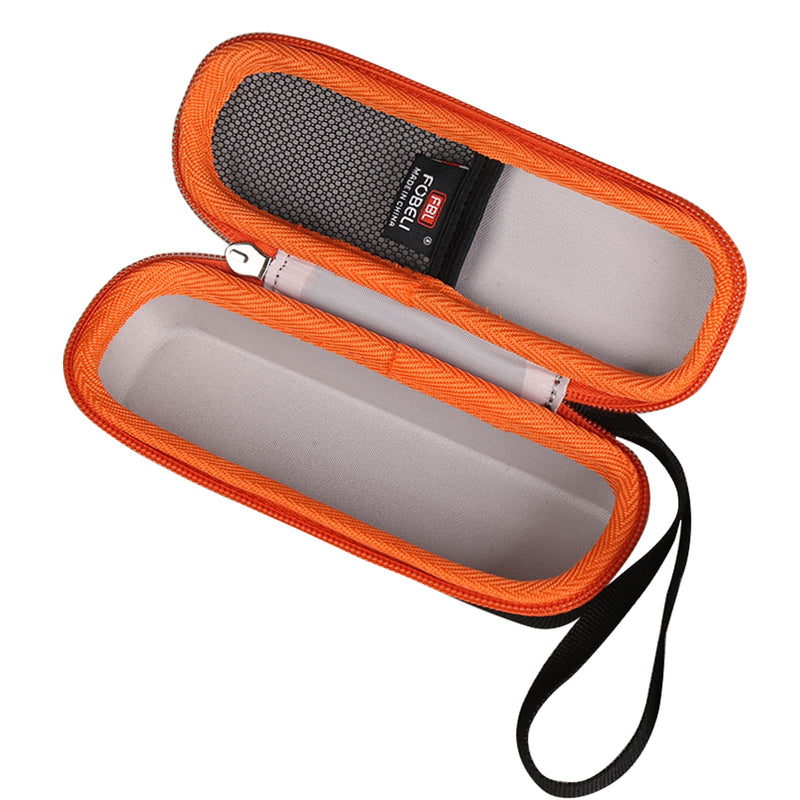 [Australia] - FBLFOBELI EVA Hard Carrying Case Compatible with The Breather Fit Hand-Held Inspiratory Expiratory Muscle Trainer (Orange, Case Only) Orange 
