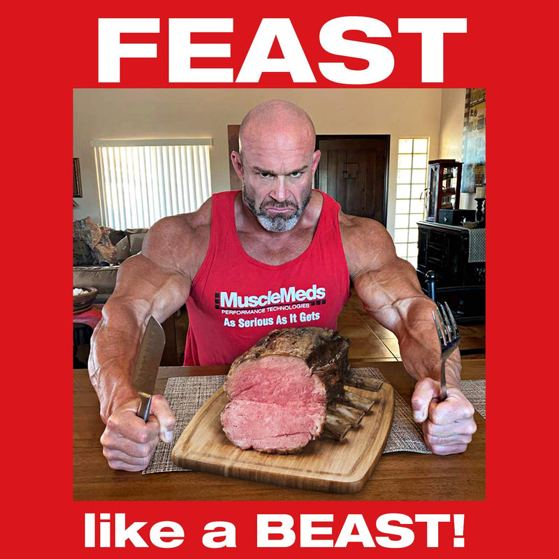 [Australia] - MuscleMeds Feast Mode Appetite Stimulant Weight Gain Pills Digestive Enzymes Safe and Effective 90 Caps, Unflavored, 90 Count 