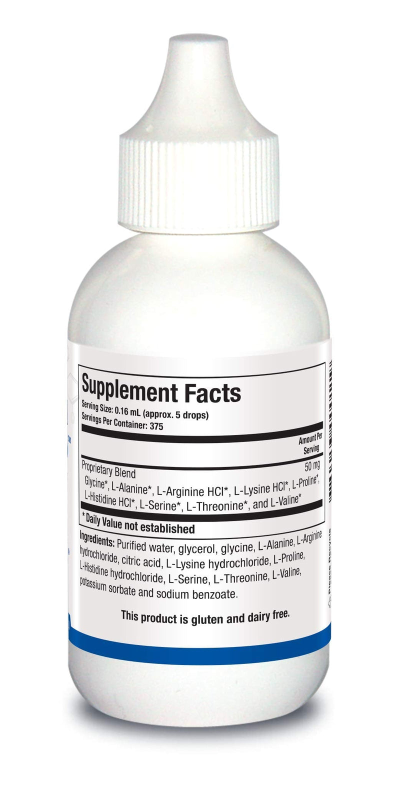 [Australia] - Biotics Research Amino Acid Quick Sorb Liquid Formula, Highly Absorbed, Glycine, L Alanine, L Arginine HCl, L Lysine HCl, L Proline, L Histidine HCl, L Serine, L Threonine, L Valine 2 fluid ounces 