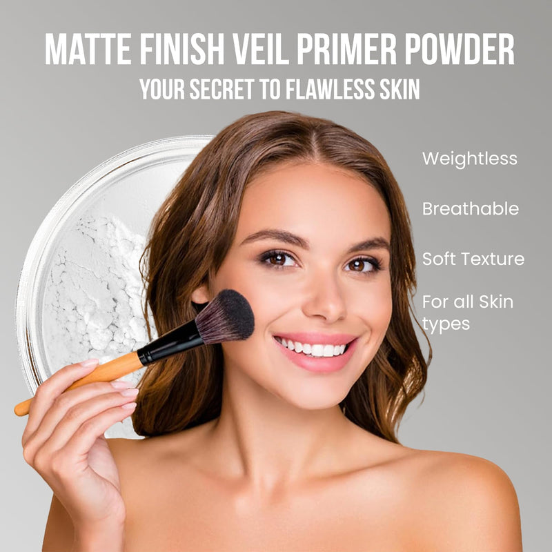 [Australia] - 16pc Beginner Mineral Makeup STARTER KIT with 10 BRUSH SET (5gm) Sample Size Foundation, Primer, Blush, Bronzer, Setting Powder for Learning, Occasional Use & First Time Users, Travel Size Kit (Warm) Warm Foundation Shade 