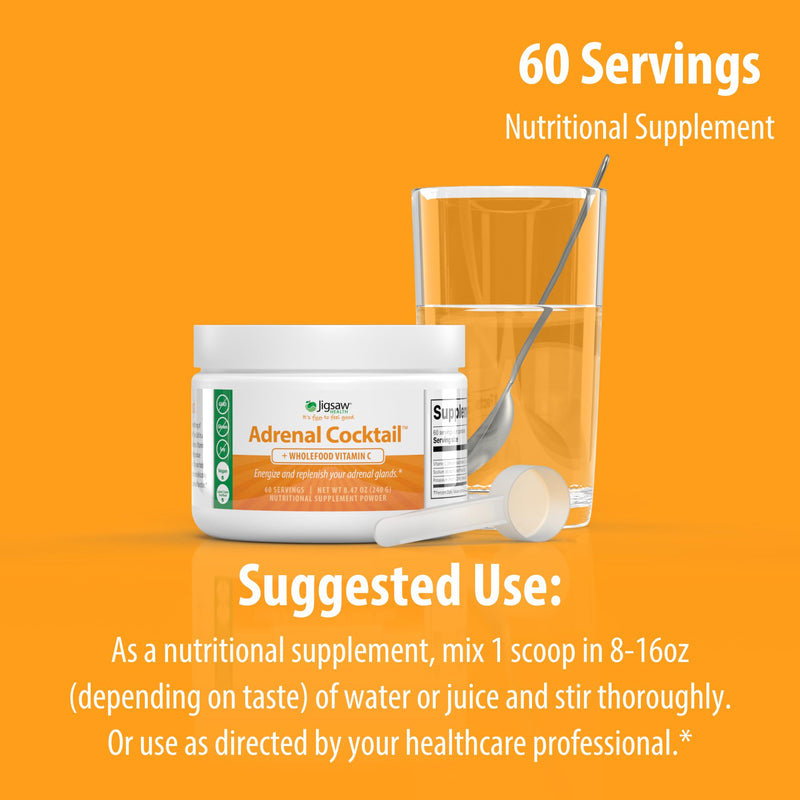 Adrenal Cocktail™ (jar) - 60 Servings - Jigsaw Health