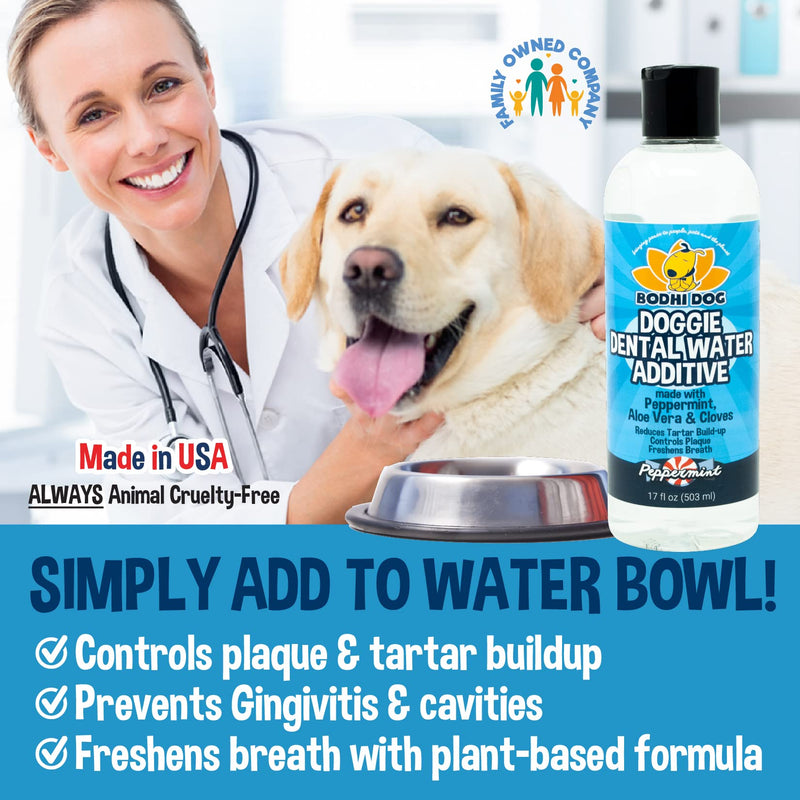 Bodhi Dog Anti-Itch Spray 8oz + Peppermint Dental Water Additive 17oz Bundle - PawsPlanet Australia