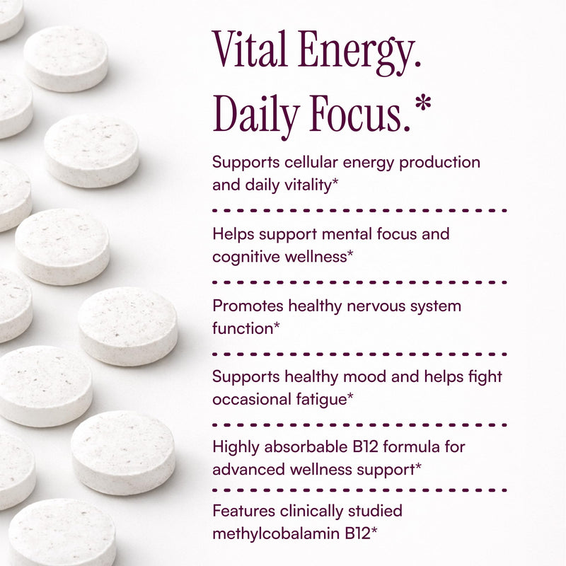 Purity Products MyVitamin B-12 ProClinical Melt Methylcobalamin B12 | Vitamins B6, D3, Folic Acid, Biotin + More - High Absorption MecobalActive B 12-30 Melting Tablets (1) 1